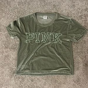 VS pink crop top